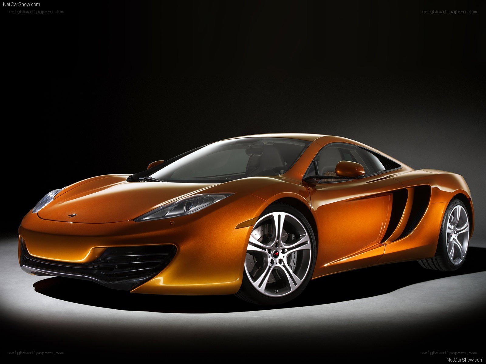 Orange McLaren MP4-12C