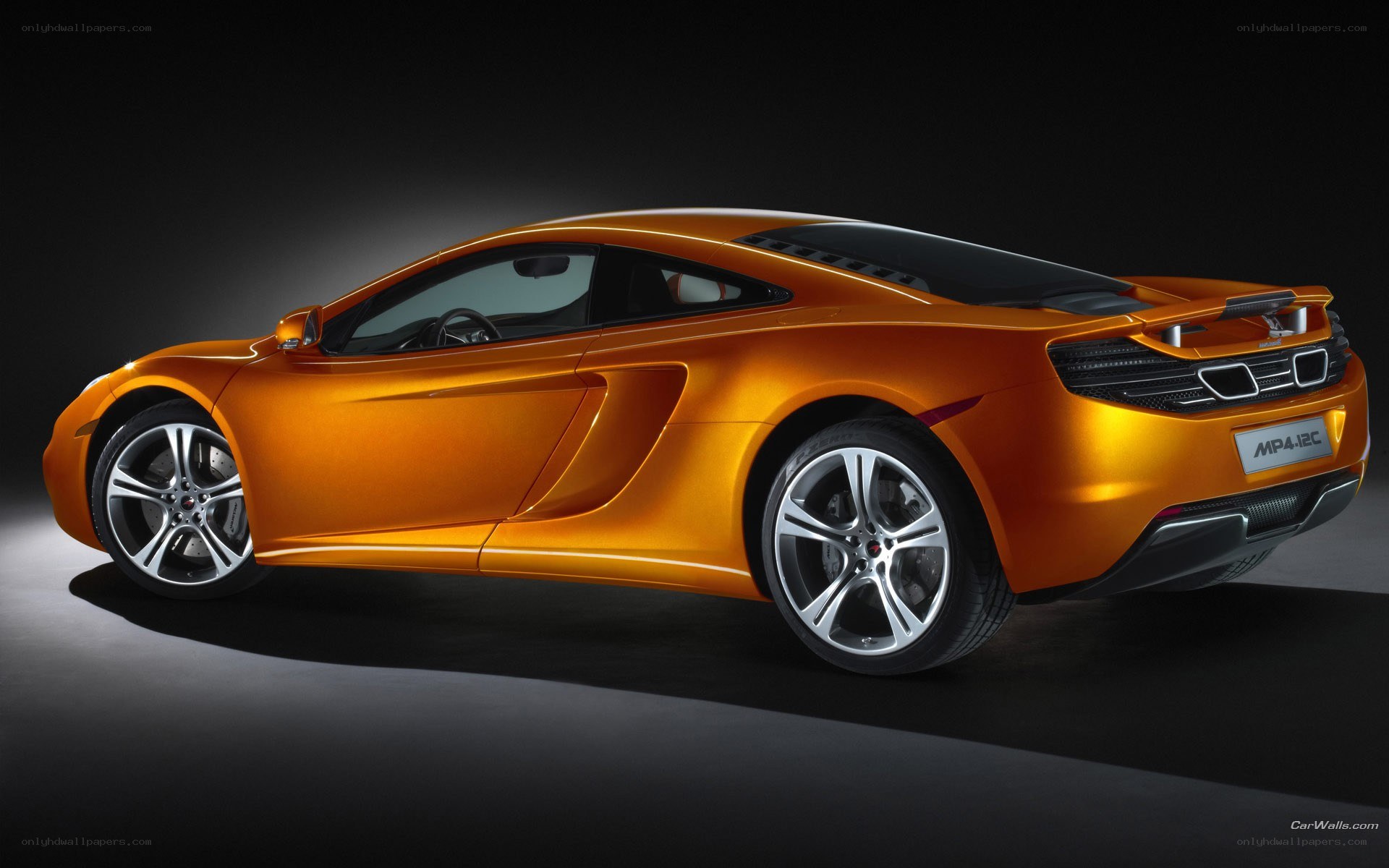 Orange McLaren MP4-12C