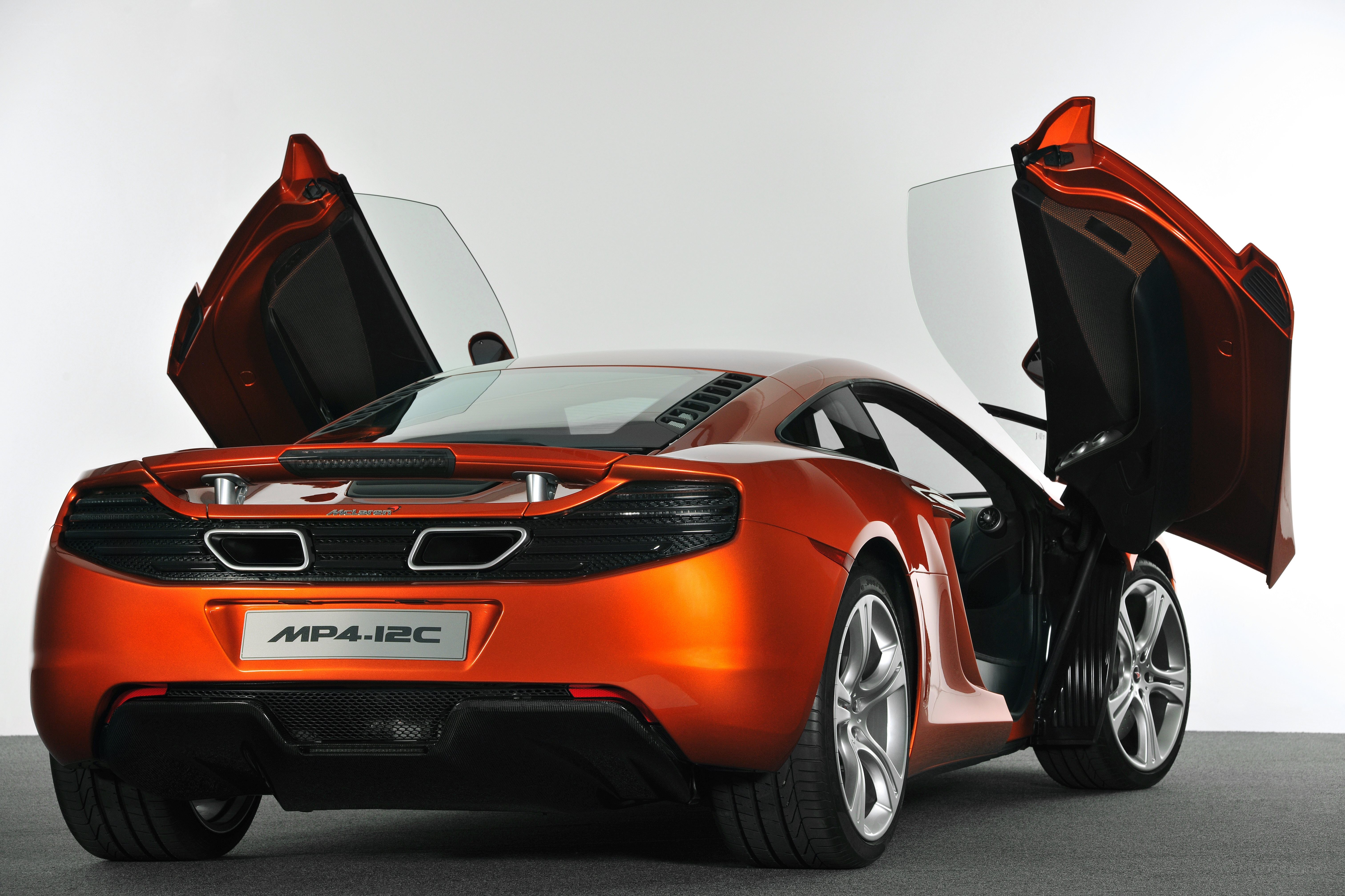 Orange McLaren MP4-12C