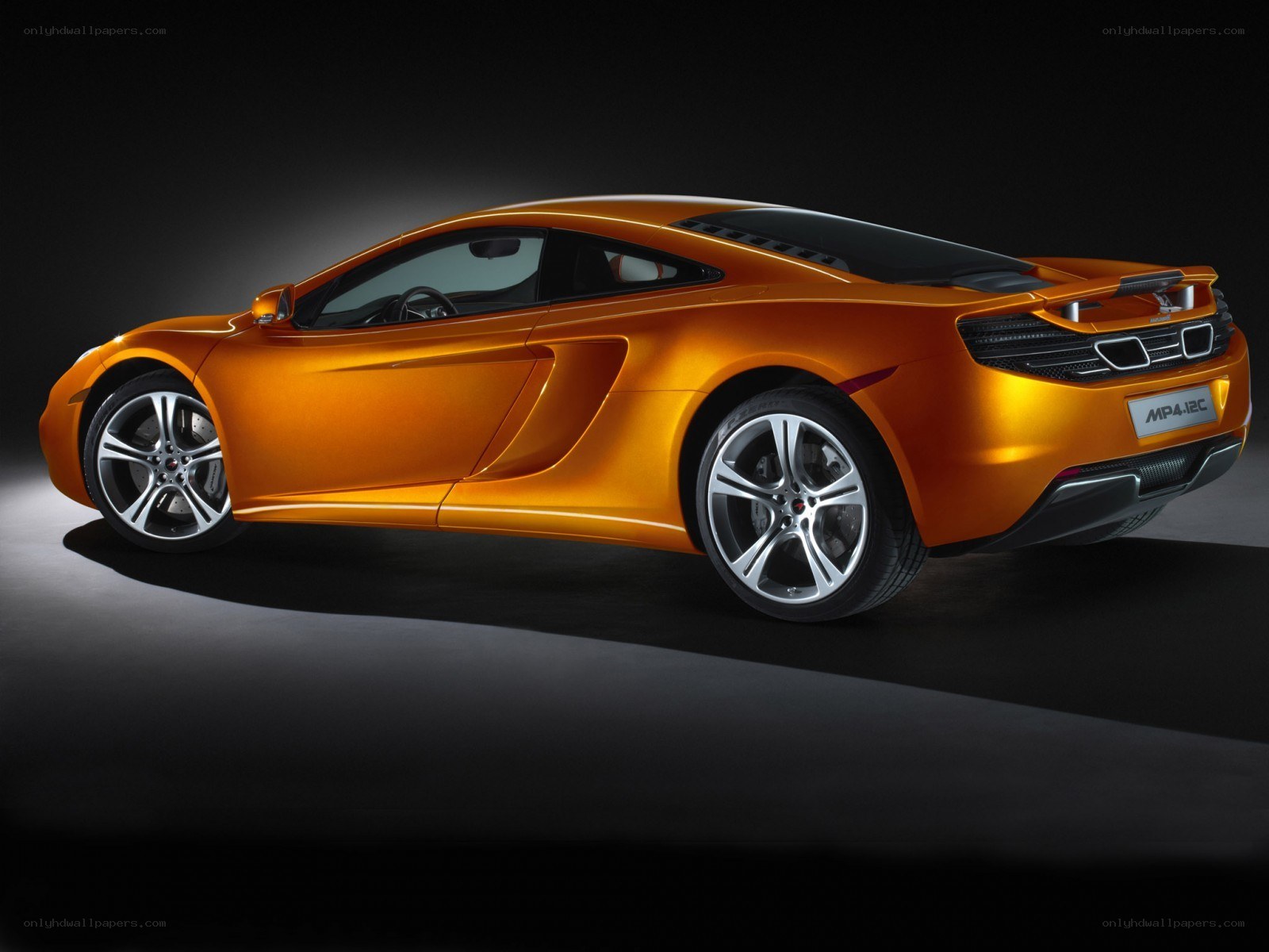 Orange McLaren MP4-12C