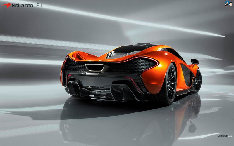 Orange McLaren P1 Car — Dynamic