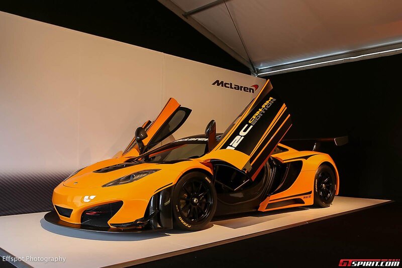 Orange McLaren Sports Car — Dramatic, Photograph