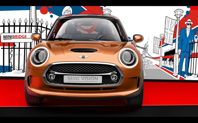 Orange Mini Car