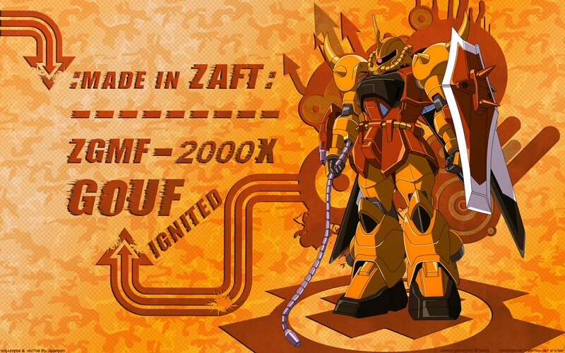 Orange Mobile Suit
