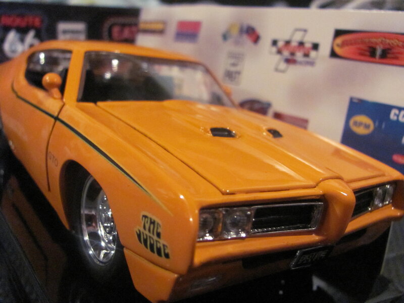 Orange Model Car — Static
