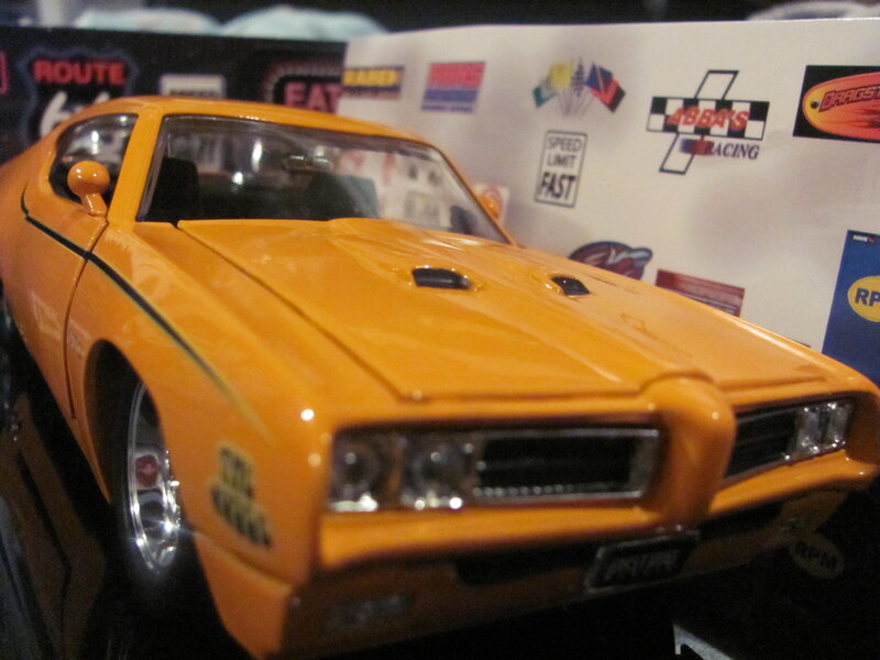 Orange Model Car