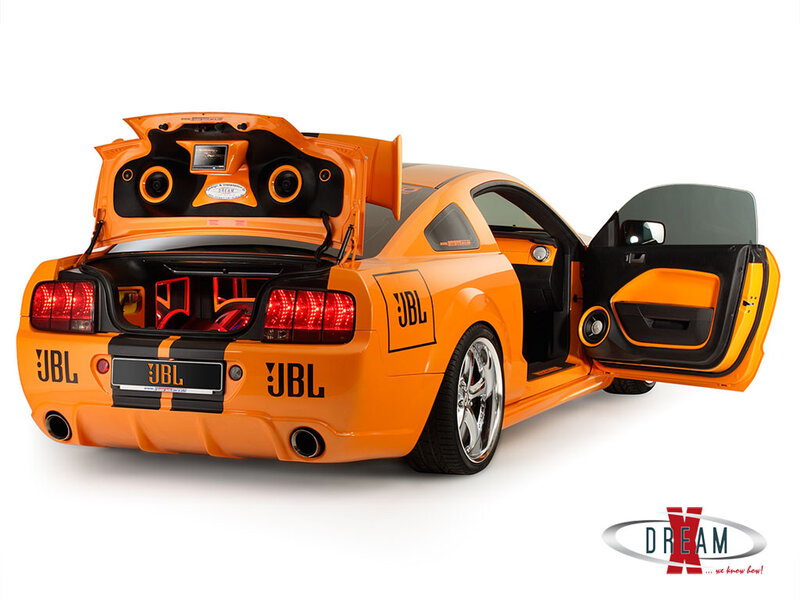 Orange Modified Car — Showcase