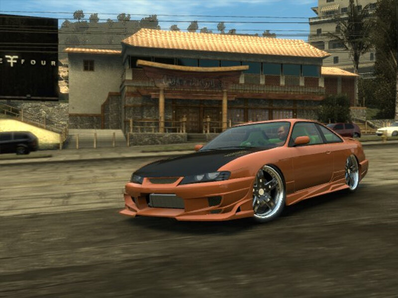Orange Modified Car