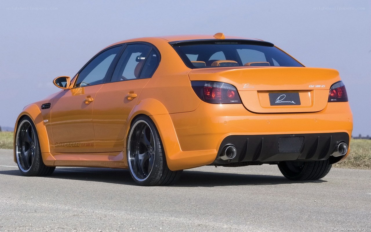 orange modified sedan car