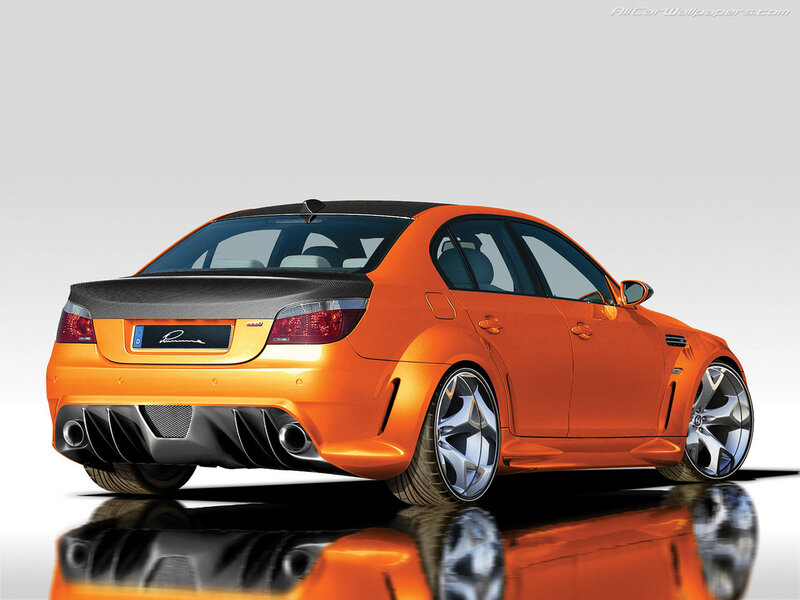 Orange Modified Sedan — Neutral