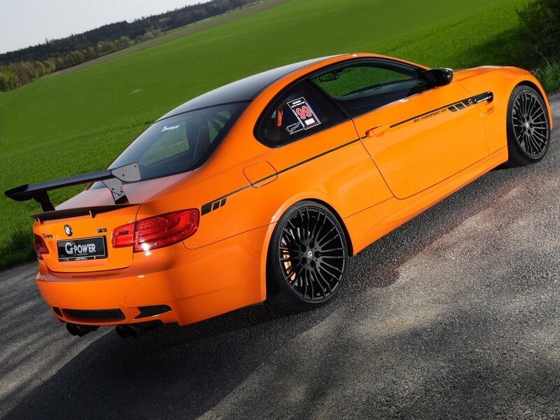 Orange Modified Sports Car — Dynamic
