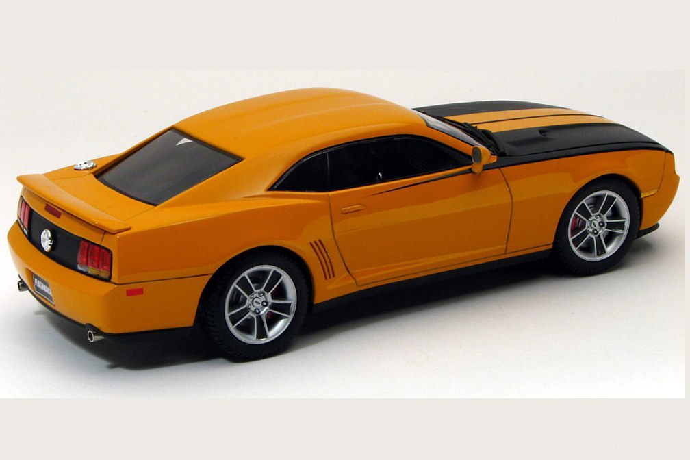 orange muscle car model