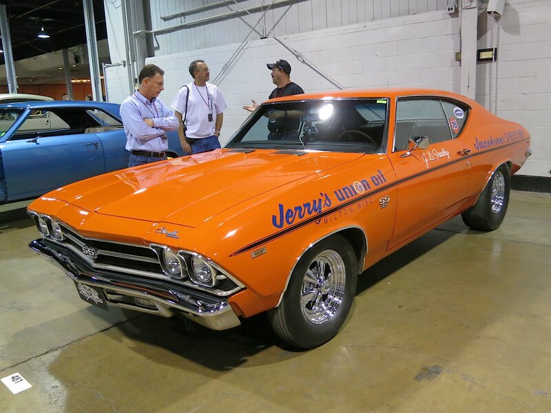 Orange Muscle Car — Neutral, Photograph, Men