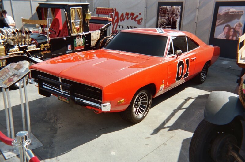 Orange Muscle Car — Outdoor