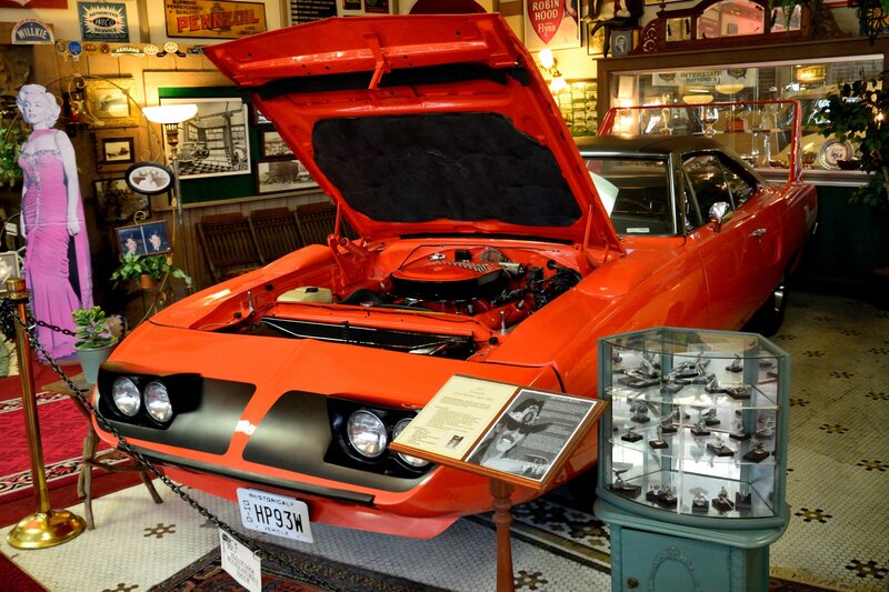 Orange Muscle Car — Red, Nostalgic