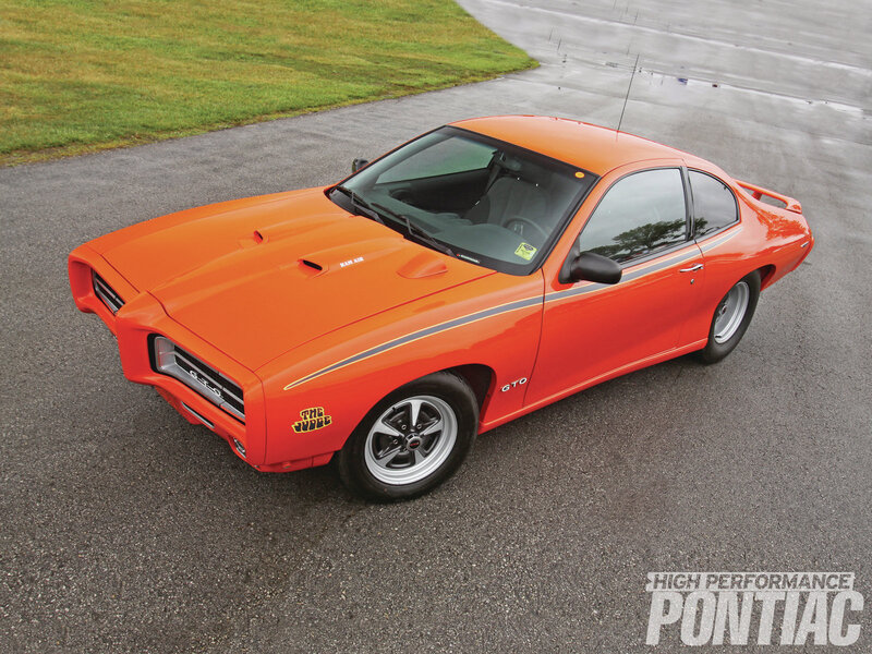 Orange Muscle Car — Static, Photograph