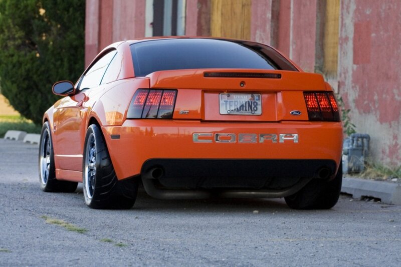 Orange Mustang Cobra