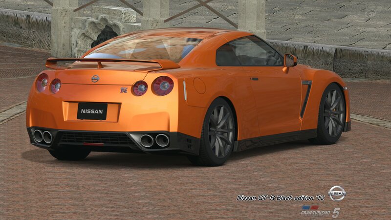 Orange Nissan GT-R — Calm
