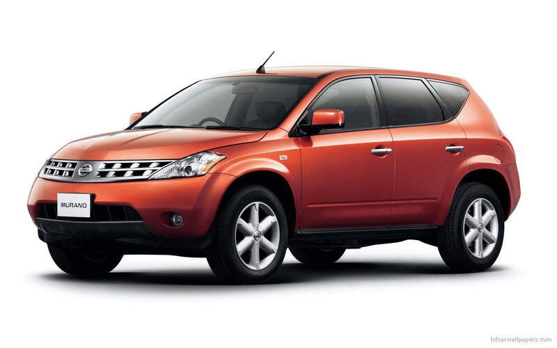 Orange Nissan Murano — Neutral, Photograph
