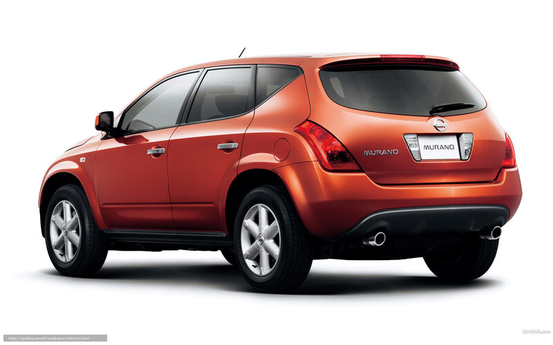Orange Nissan Murano