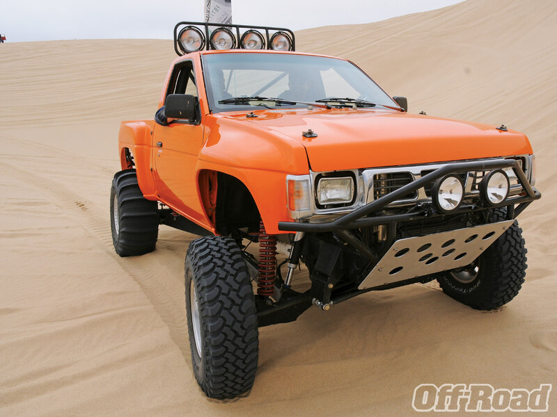 Orange Off-road Truck — Arid