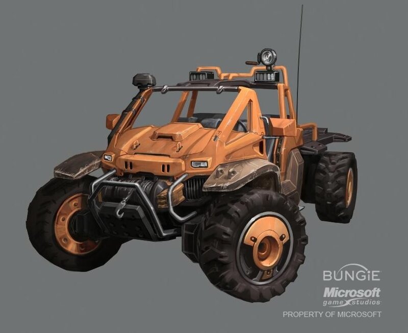 Orange Off-road Vehicle — Neutral, 3d Render