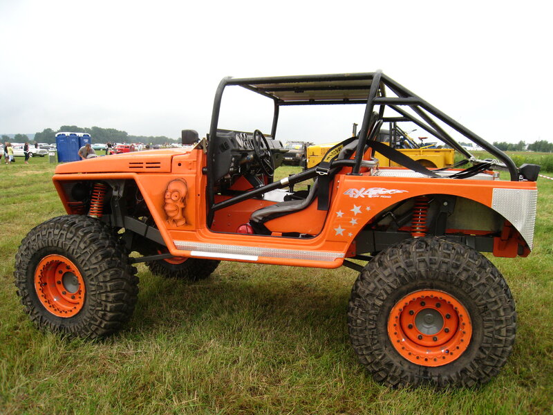 Orange Off-road Vehicle — Outdoor
