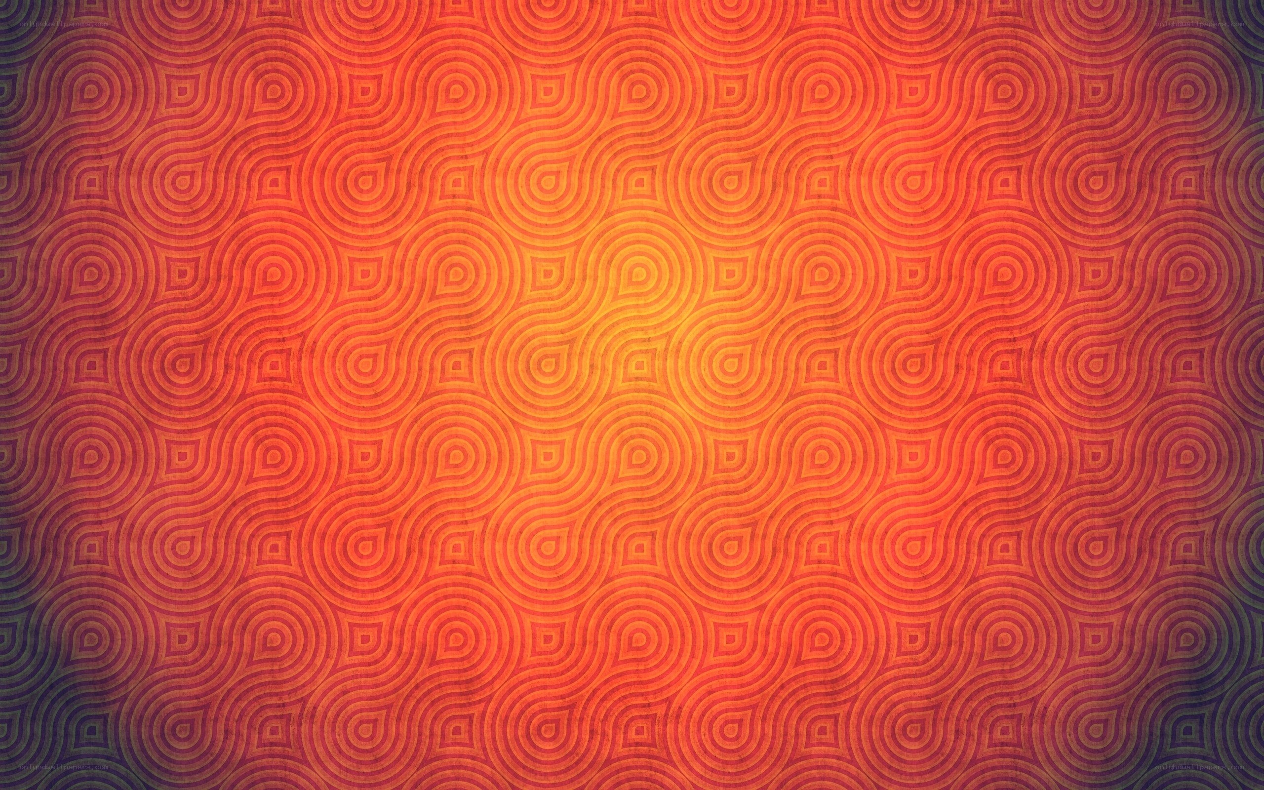 orange pattern background