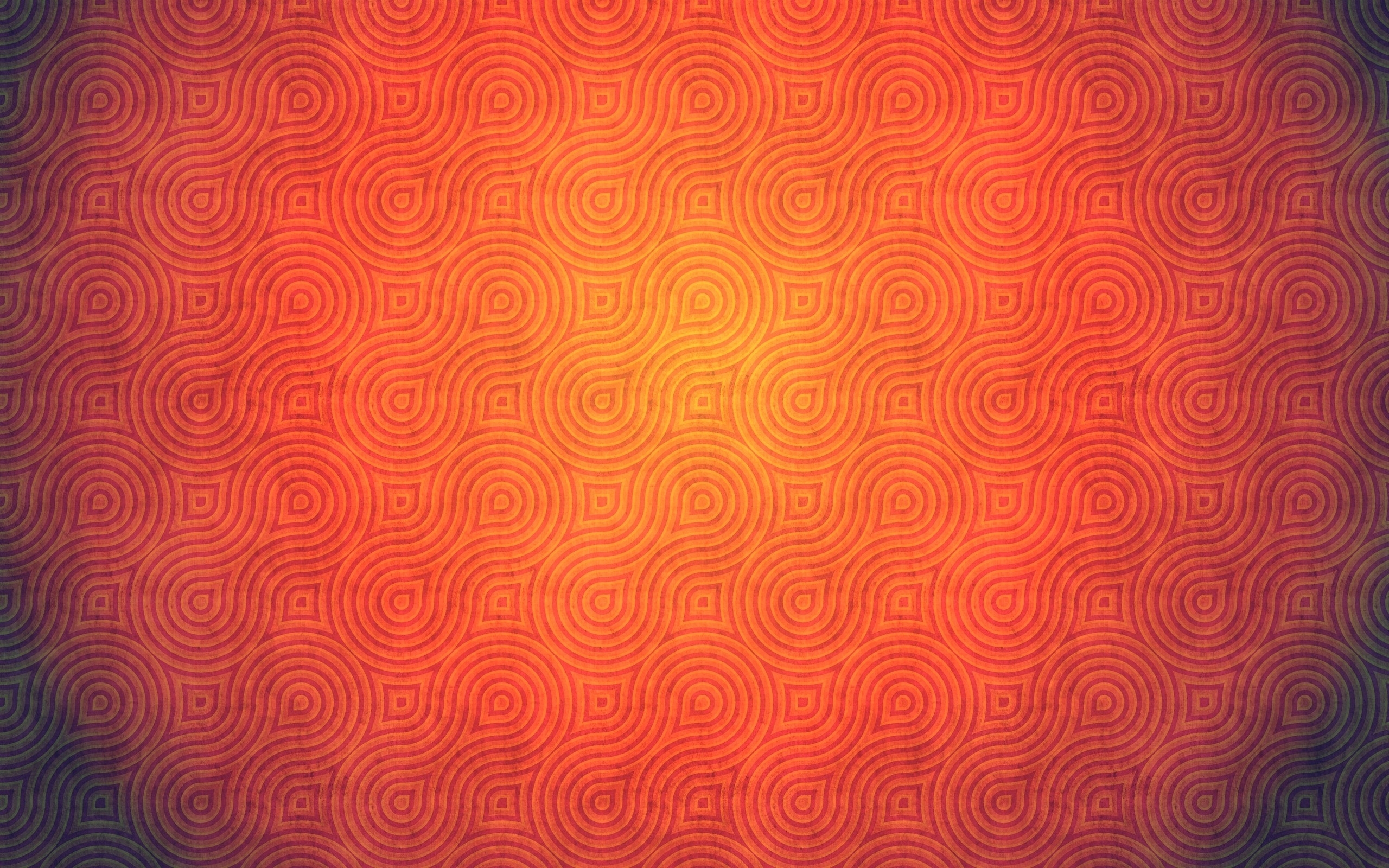 orange pattern background