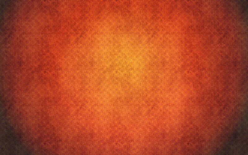 orange patterned background