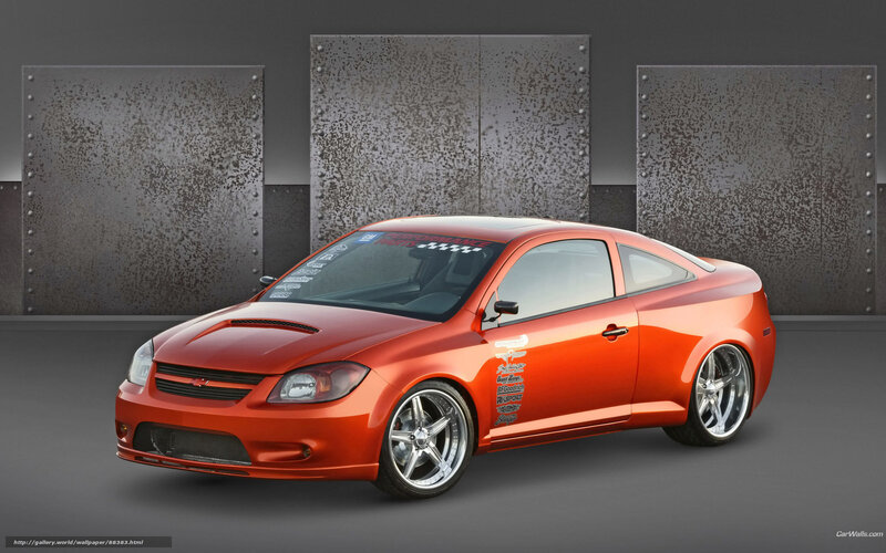 Orange performance coupe car