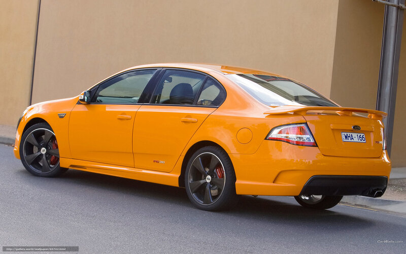 Orange Performance Sedan — Neutral