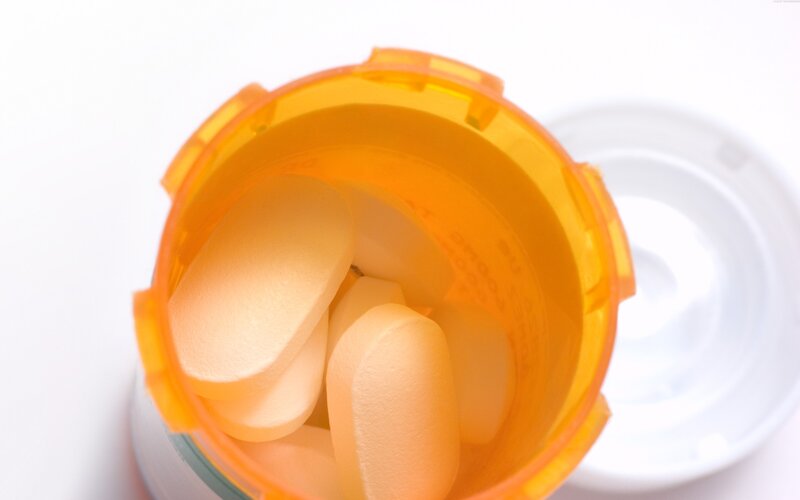 Orange Pill Bottle