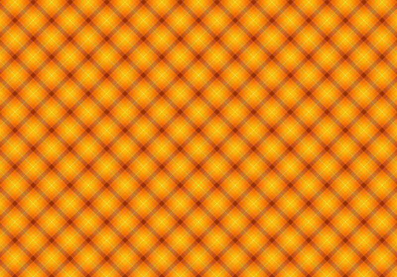 orange plaid pattern