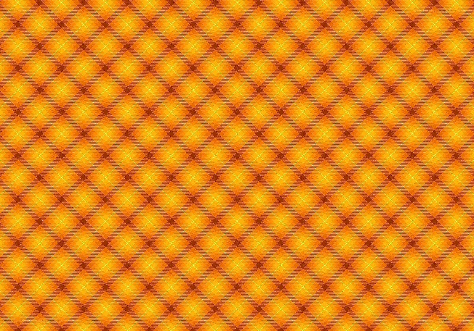orange plaid pattern
