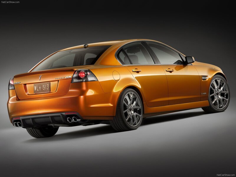 Orange Pontiac G8 Sedan — Dramatic, Photograph, Car, License Plate