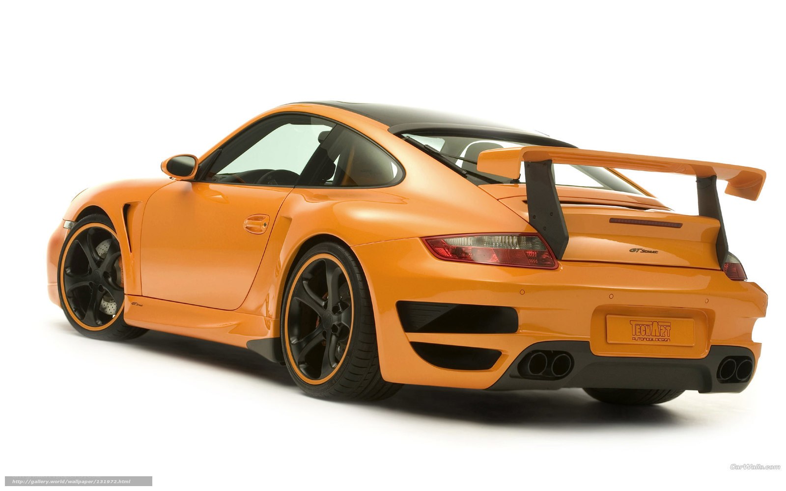 orange porsche 911 gt3 rs