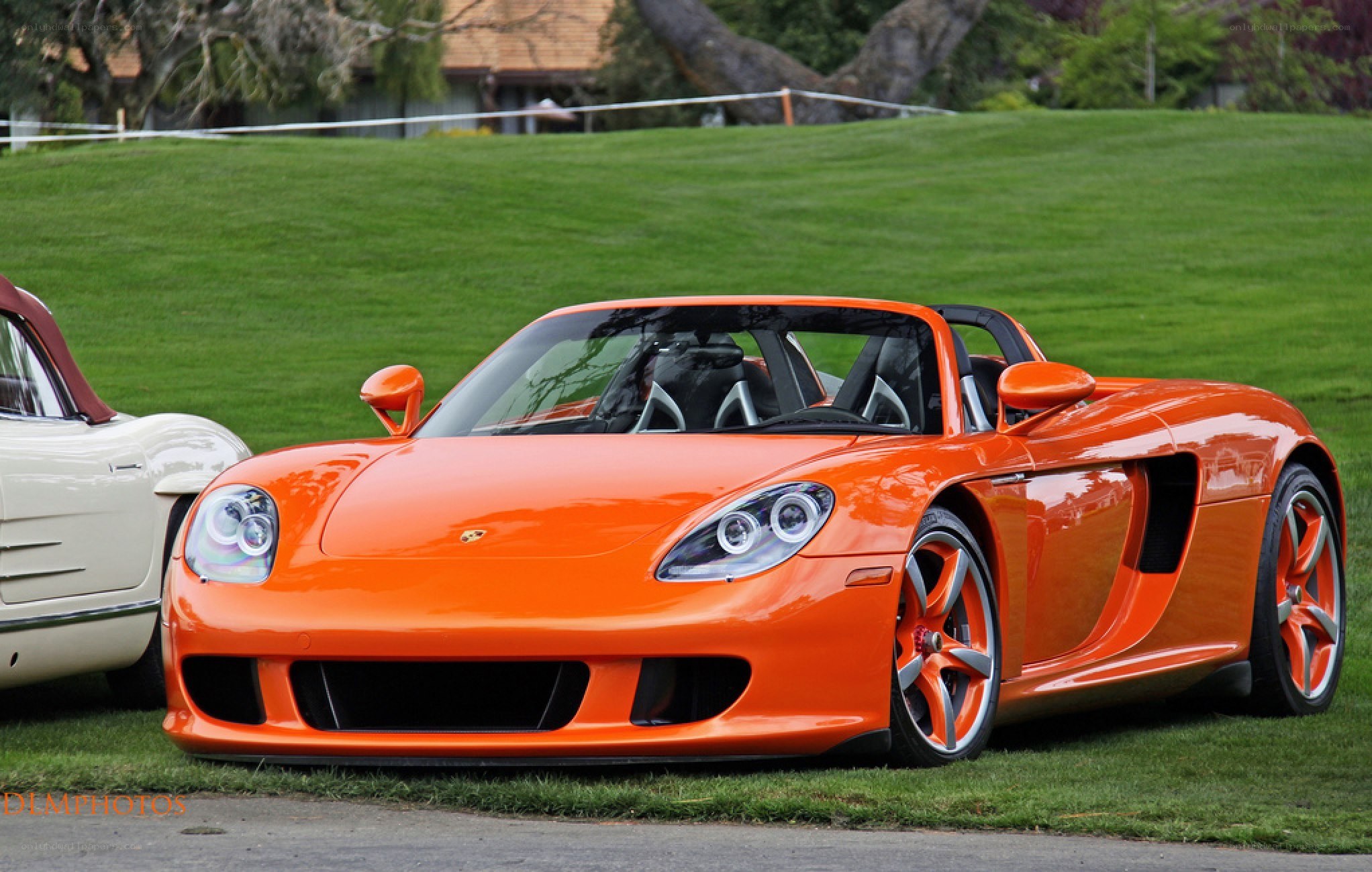 Orange Porsche Carrera GT