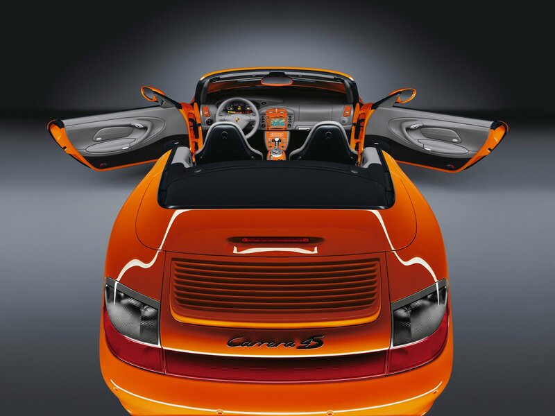 Orange Porsche Carrera S