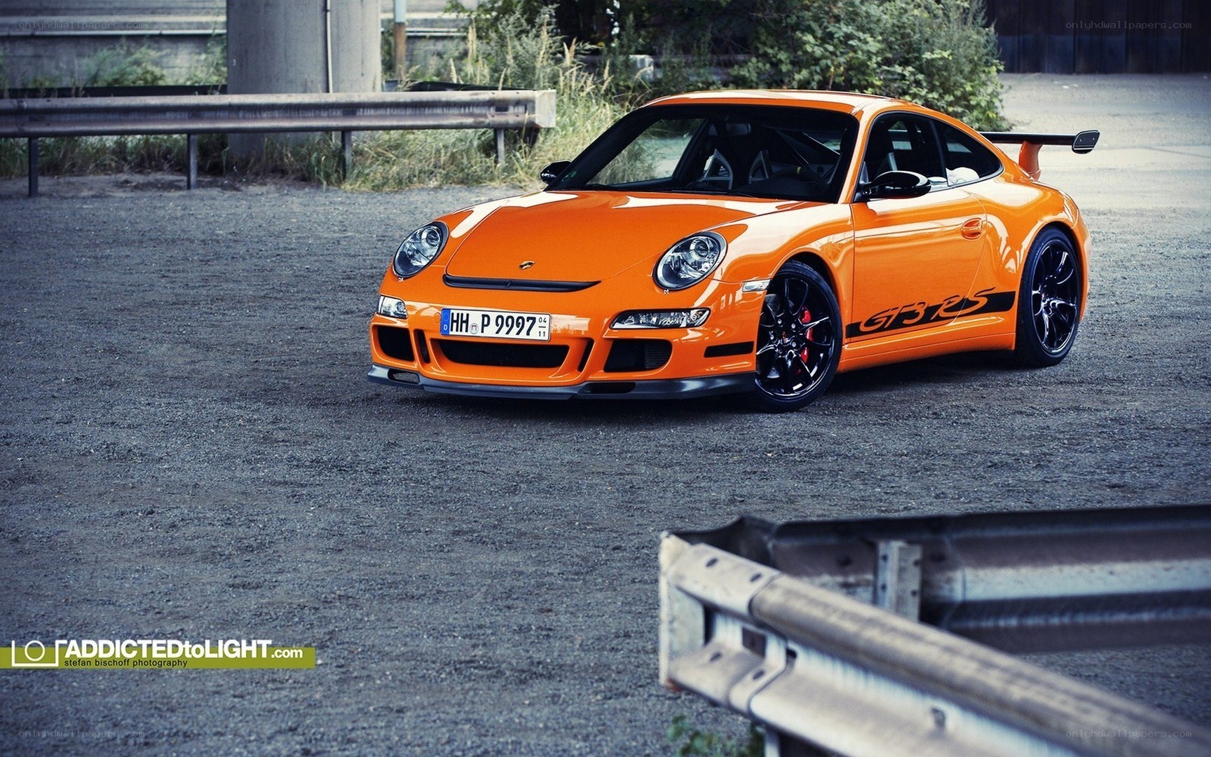 Orange Porsche GT3 RS