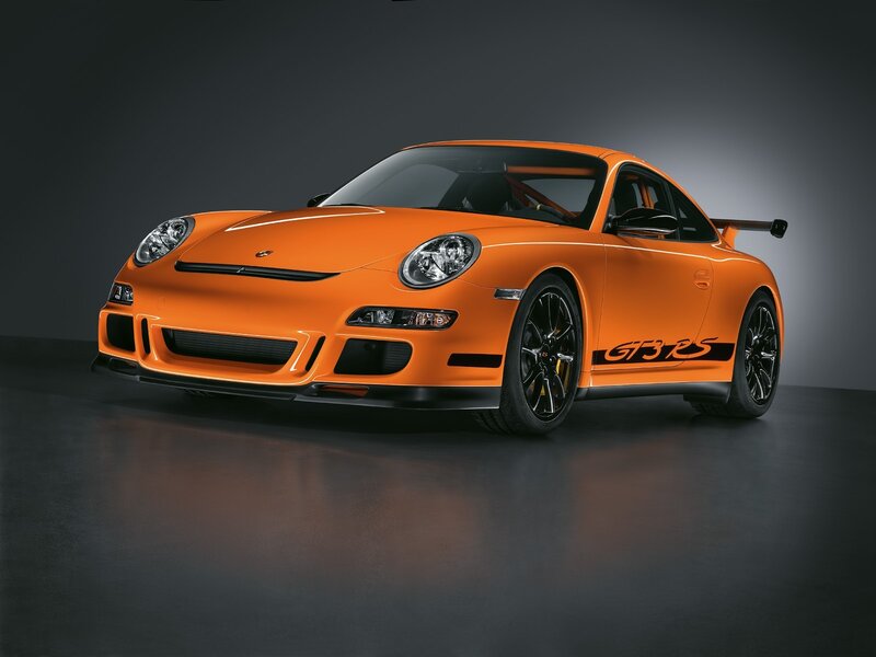 Orange Porsche GT3 RS