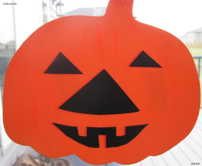 Orange Pumpkin Decoration
