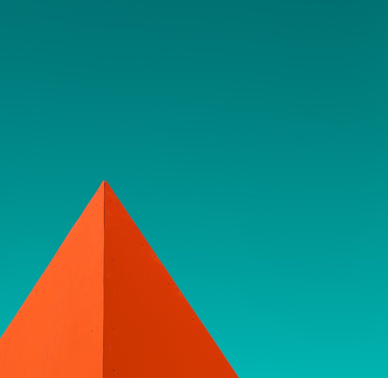 Orange Pyramid Shape