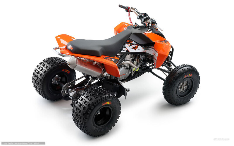 Orange Quad Bike — Neutral, Photograph, Seat