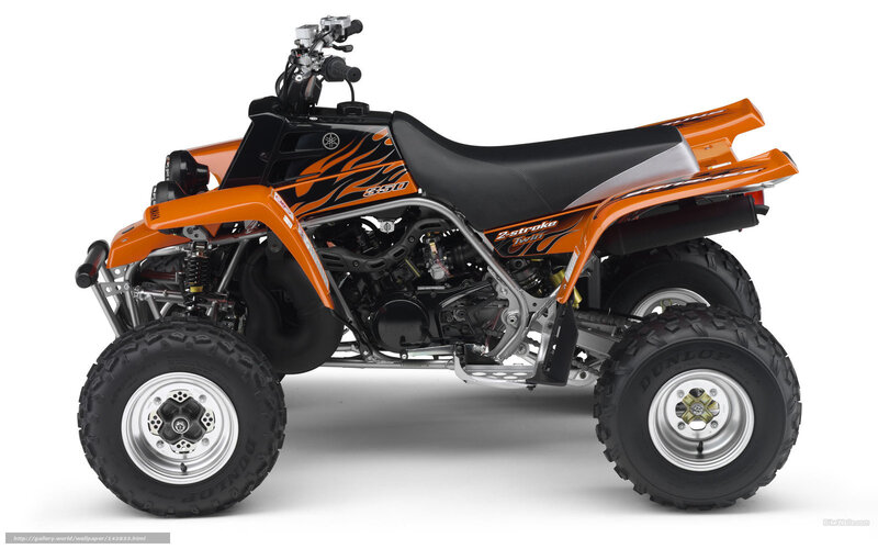 Orange Quad Bike — Neutral, Photograph