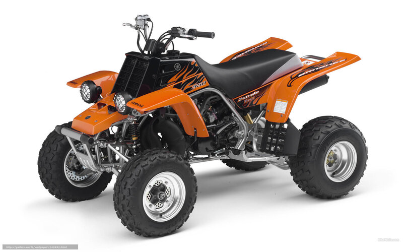 Orange Quad Bike — Neutral