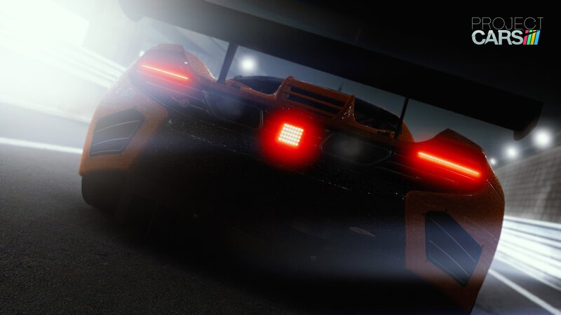Orange Race Car — Black