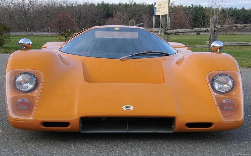 Orange Race Car — Calm, Afternoon