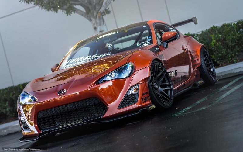 Orange Race Car — Dramatic, Afternoon, Photograph, Tree