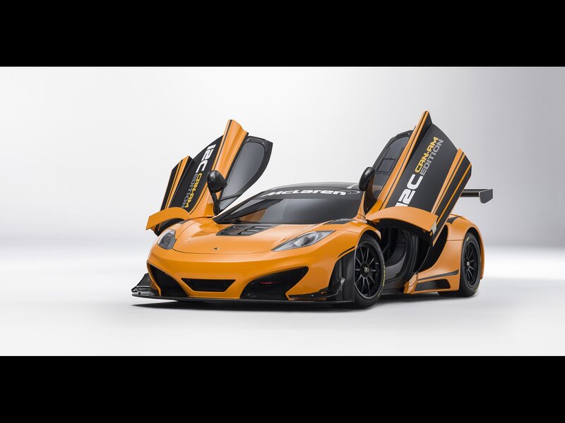 Orange Race Car — Dramatic, Photograph, Doors